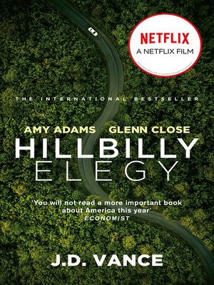 cover image of Hillbilly Elegy